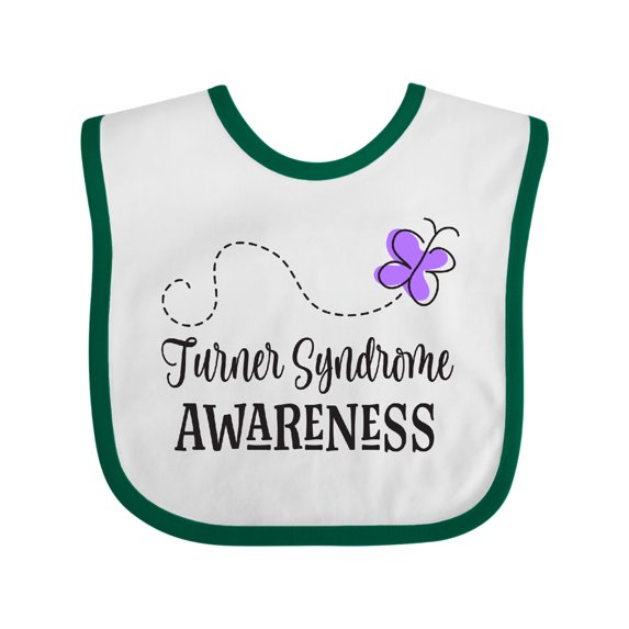 Inktastic Turner Syndrome Awareness Month Girls Baby Bib
