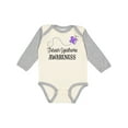 thumbnail image 1 of Inktastic Turner Syndrome Awareness Month Girls Long Sleeve Baby Bodysuit, 1 of 5
