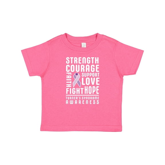 Inktastic Turners Syndrome Awareness Strength Courage Support Boys or Girls Baby T-Shirt