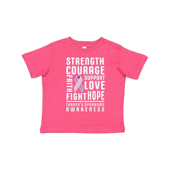 Inktastic Turners Syndrome Awareness Strength Courage Support Boys or Girls Toddler T-Shirt