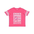 thumbnail image 1 of Inktastic Turners Syndrome Awareness Strength Courage Support Boys or Girls Toddler T-Shirt, 1 of 5