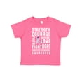 thumbnail image 1 of Inktastic Turners Syndrome Awareness Strength Courage Support Boys or Girls Toddler T-Shirt, 1 of 5