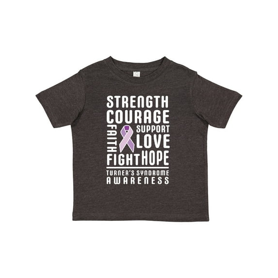 Inktastic Turners Syndrome Awareness Strength Courage Support Boys or Girls Toddler T-Shirt