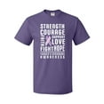 thumbnail image 1 of Inktastic Turners Syndrome Awareness Strength Courage Support T-Shirt, 1 of 5