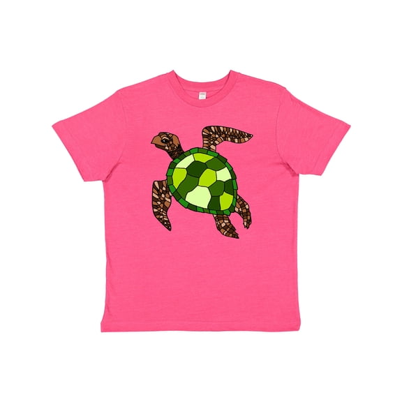 Inktastic Turtle Illustration Youth T-Shirt