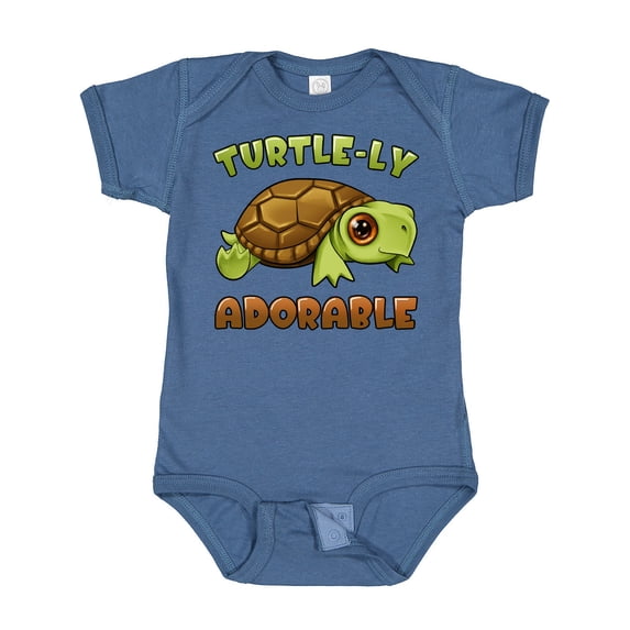 Inktastic Turtle-ly Adorable Cute Turtle Boys or Girls Baby Bodysuit