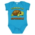 thumbnail image 1 of Inktastic Turtle-ly Adorable Cute Turtle Boys or Girls Baby Bodysuit, 1 of 5