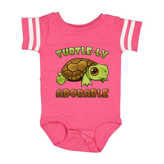 Inktastic Turtle-ly Adorable Cute Turtle Boys or Girls Baby Bodysuit