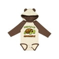 thumbnail image 1 of Inktastic Turtle-ly Adorable Cute Turtle Boys or Girls Long Sleeve Baby Bodysuit, 1 of 5