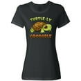 thumbnail image 1 of Inktastic Turtle-ly Adorable Cute Turtle Women's T-Shirt, 1 of 5