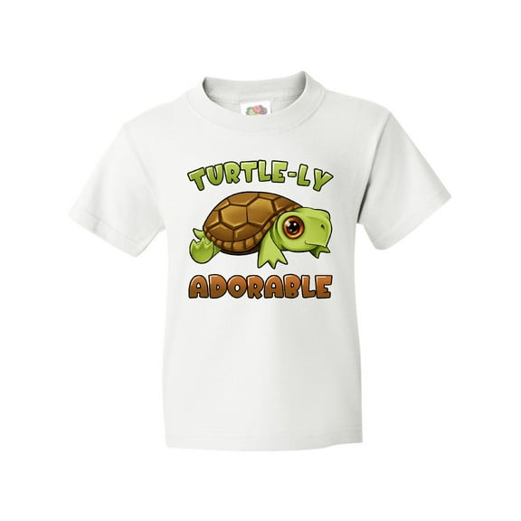 Inktastic Turtle-ly Adorable Cute Turtle Youth T-Shirt