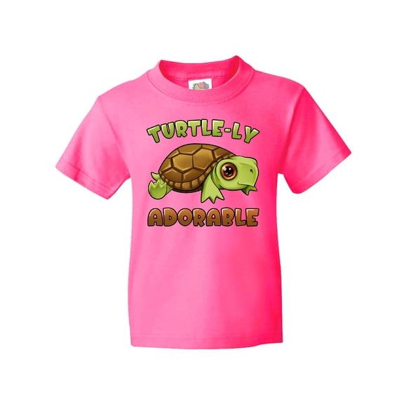 Inktastic Turtle-ly Adorable Cute Turtle Youth T-Shirt