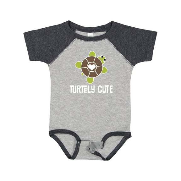 Inktastic Turtley Cute Girl Turtle Girls Baby Bodysuit
