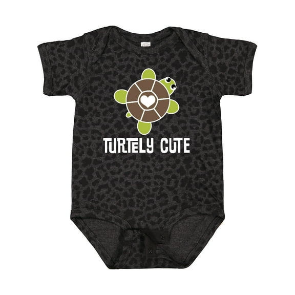 Inktastic Turtley Cute Girl Turtle Girls Baby Bodysuit