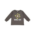 thumbnail image 1 of Inktastic Turtley Cute Girl Turtle Girls Long Sleeve Toddler T-Shirt, 1 of 5
