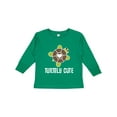 thumbnail image 1 of Inktastic Turtley Cute Girl Turtle Girls Long Sleeve Toddler T-Shirt, 1 of 5