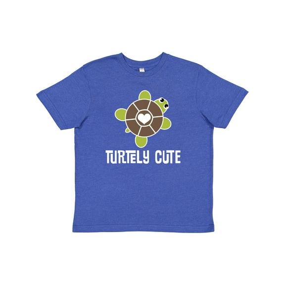 Inktastic Turtley Cute Girl Turtle Youth T-Shirt