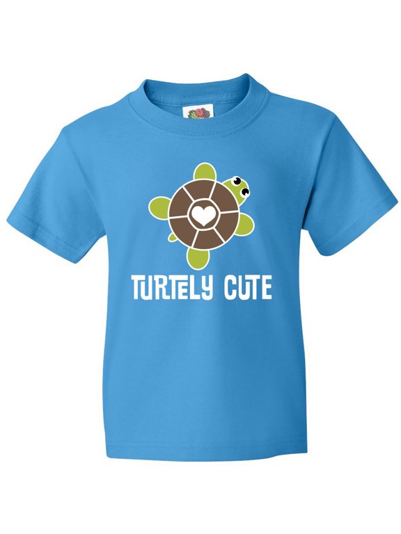 Turtley Cute Girl Turtle Youth T-Shirt