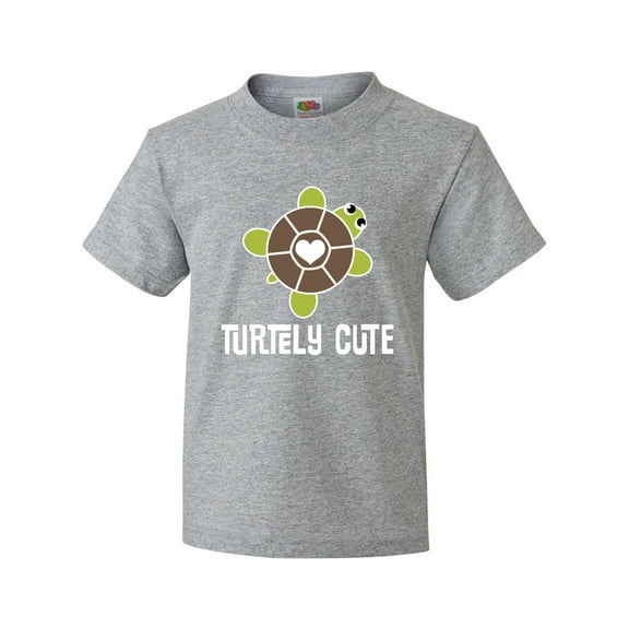 Inktastic Turtley Cute Girl Turtle Youth T-Shirt