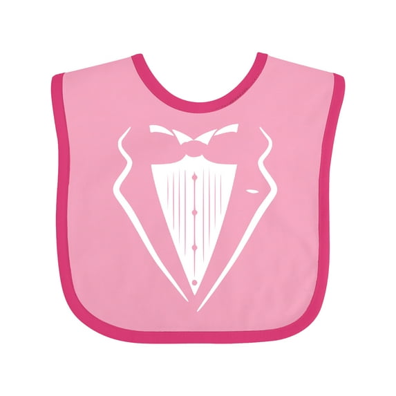 Inktastic Tuxedo Boys Baby Bib