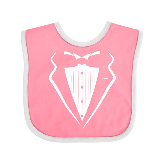 Inktastic Tuxedo Boys Baby Bib