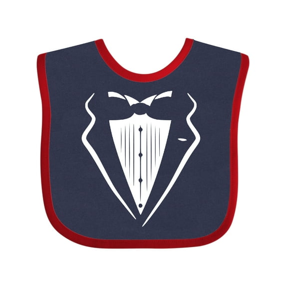 Inktastic Tuxedo Boys Baby Bib