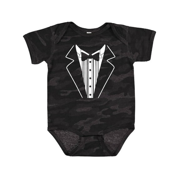 Inktastic Tuxedo Boys Baby Bodysuit