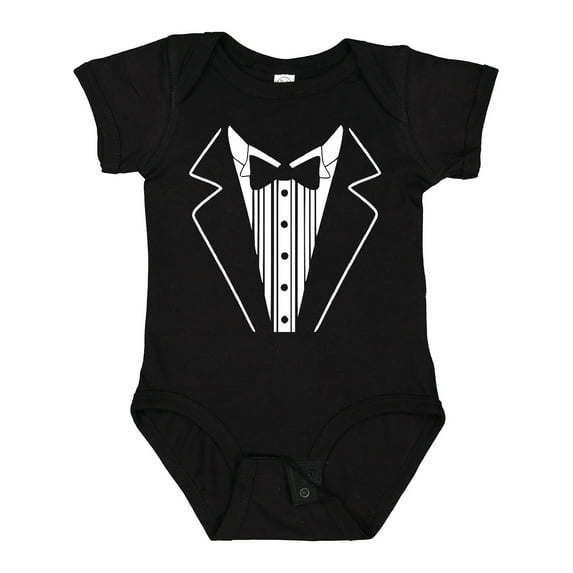 Inktastic Tuxedo Boys Baby Bodysuit