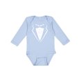 thumbnail image 1 of Inktastic Tuxedo Boys Long Sleeve Baby Bodysuit, 1 of 5
