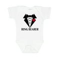 thumbnail image 1 of Inktastic Tuxedo Ring Bearer Boys Baby Bodysuit, 1 of 5