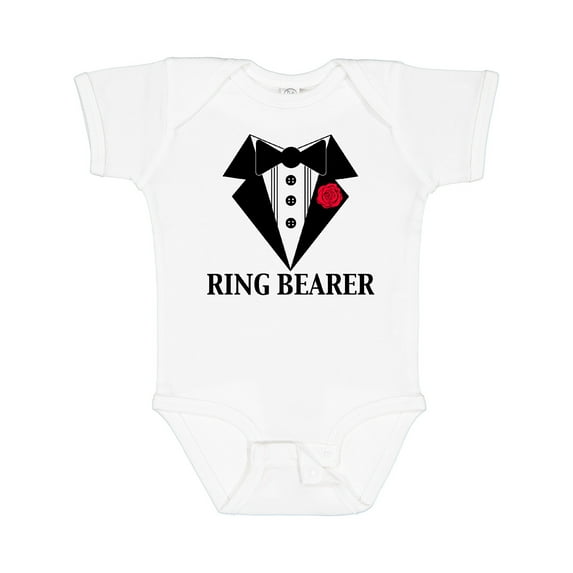 Inktastic Tuxedo Ring Bearer Boys Baby Bodysuit