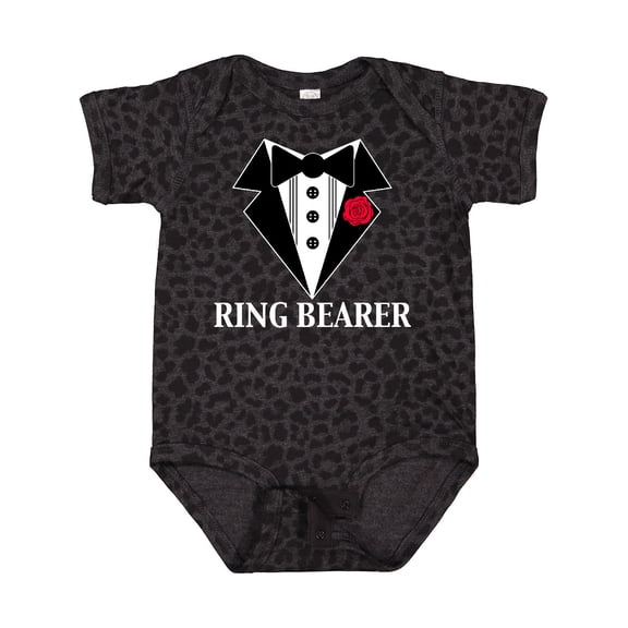 Inktastic Tuxedo Ring Bearer Boys Baby Bodysuit