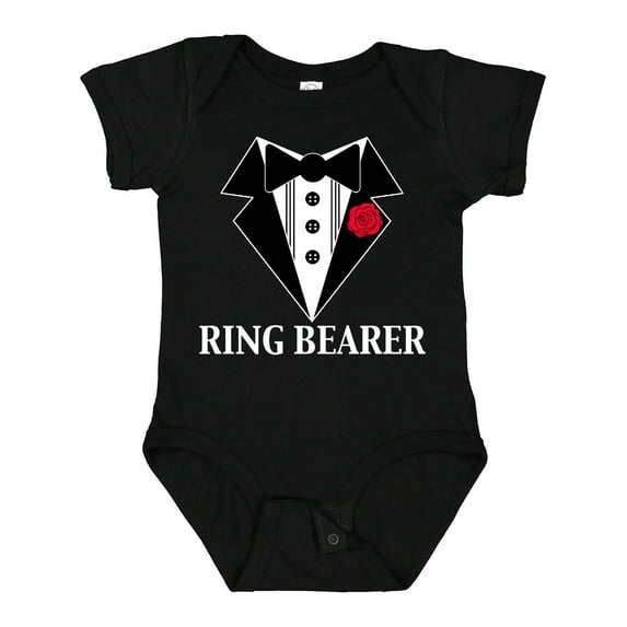 Inktastic Tuxedo Ring Bearer Boys Baby Bodysuit
