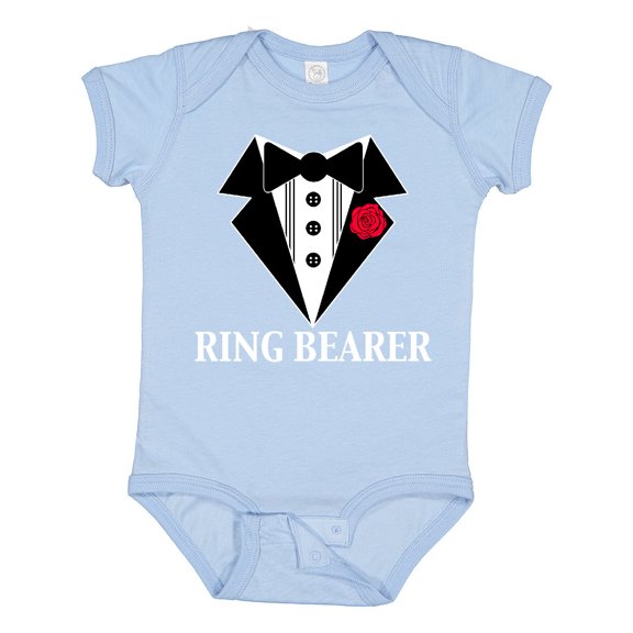 Inktastic Tuxedo Ring Bearer Boys Baby Bodysuit