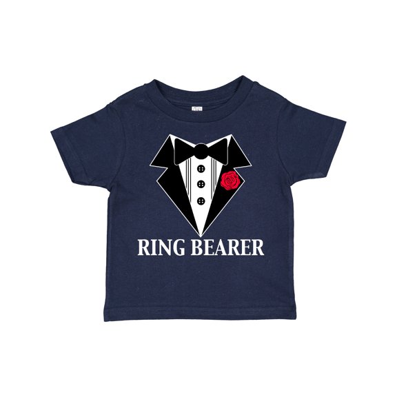 Inktastic Tuxedo Ring Bearer Boys Toddler T-Shirt