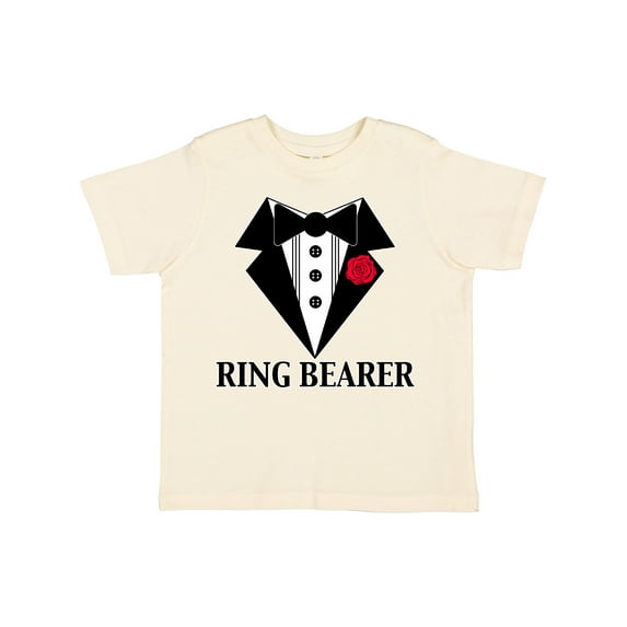 Inktastic Tuxedo Ring Bearer Boys Toddler T-Shirt