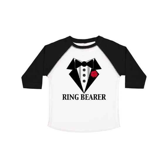 Inktastic Tuxedo Ring Bearer Boys Toddler T-Shirt