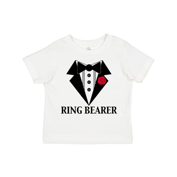 Inktastic Tuxedo Ring Bearer Boys Toddler T-Shirt