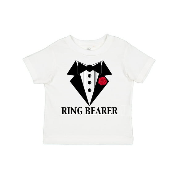 Inktastic Tuxedo Ring Bearer Boys Toddler T-Shirt
