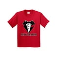 thumbnail image 1 of Inktastic Tuxedo Ring Bearer Youth T-Shirt, 1 of 5