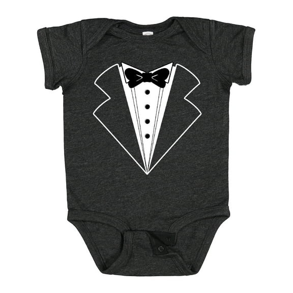 Inktastic Tuxedo with Bow Tie Boys or Girls Baby Bodysuit