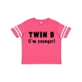 thumbnail image 1 of Inktastic Twin B (i'm Younger) Boys or Girls Toddler T-Shirt, 1 of 5