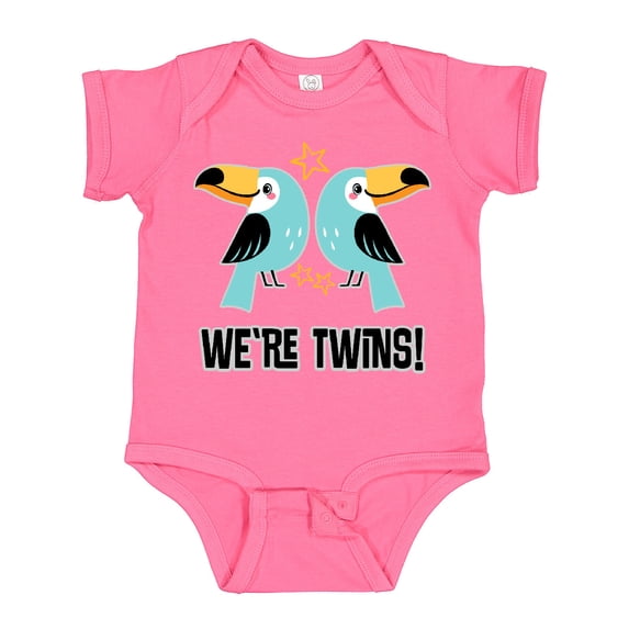 Inktastic Twin Boys Toucan Birds Matching Boys or Girls Baby Bodysuit