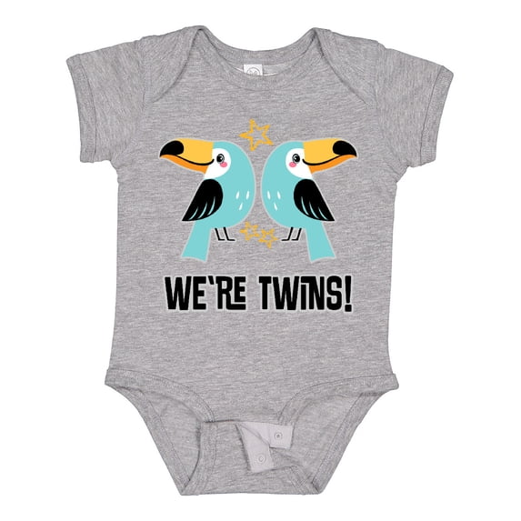 Inktastic Twin Boys Toucan Birds Matching Boys or Girls Baby Bodysuit