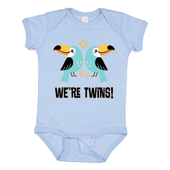 Inktastic Twin Boys Toucan Birds Matching Boys or Girls Baby Bodysuit