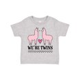 thumbnail image 1 of Inktastic Twin Girls Pink Llama Girls Toddler T-Shirt, 1 of 5
