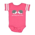 thumbnail image 1 of Inktastic Twin Hedgehogs Baby Boys or Girls Baby Bodysuit, 1 of 5