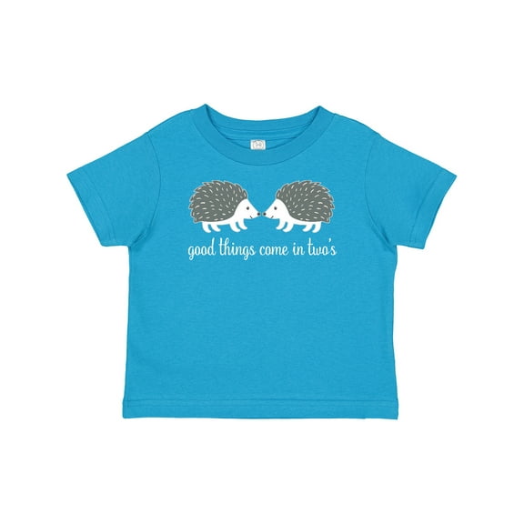 Inktastic Twin Hedgehogs Baby Gift Boys or Girls Baby T-Shirt
