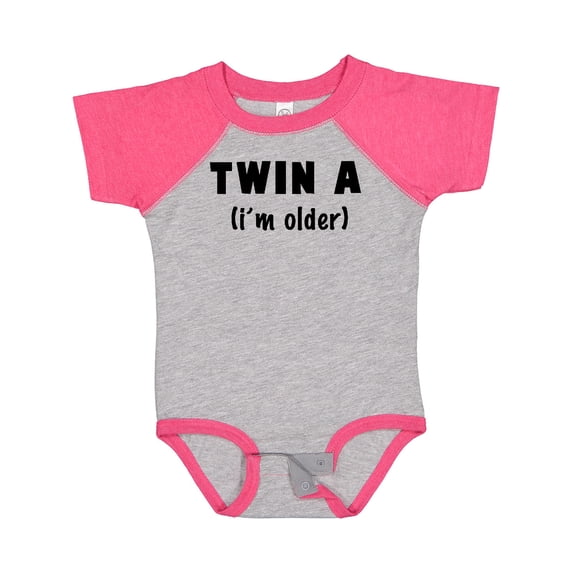 Inktastic Twin a (i'm Older) Boys or Girls Baby Bodysuit