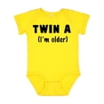 thumbnail image 1 of Inktastic Twin a (i'm Older) Boys or Girls Baby Bodysuit, 1 of 5